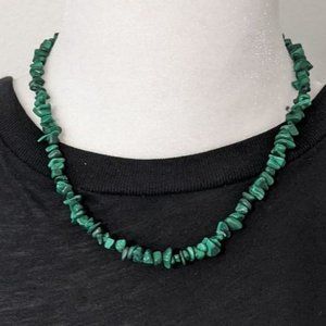 Green Beaded Necklace